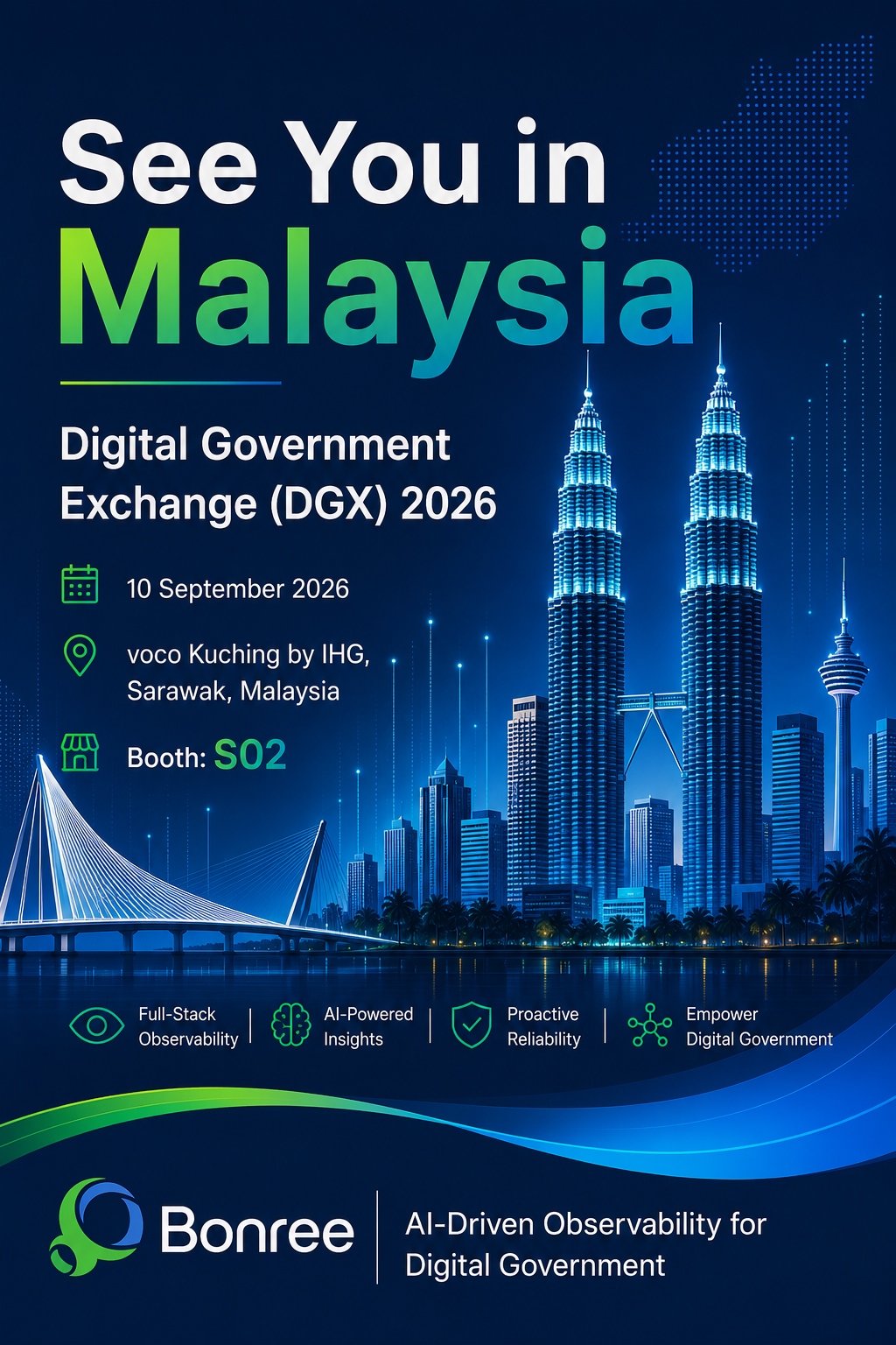 Bonree Heads to Malaysia: See Us at DGX 2026